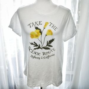 Old Navy Graphic Print Tee Cotton